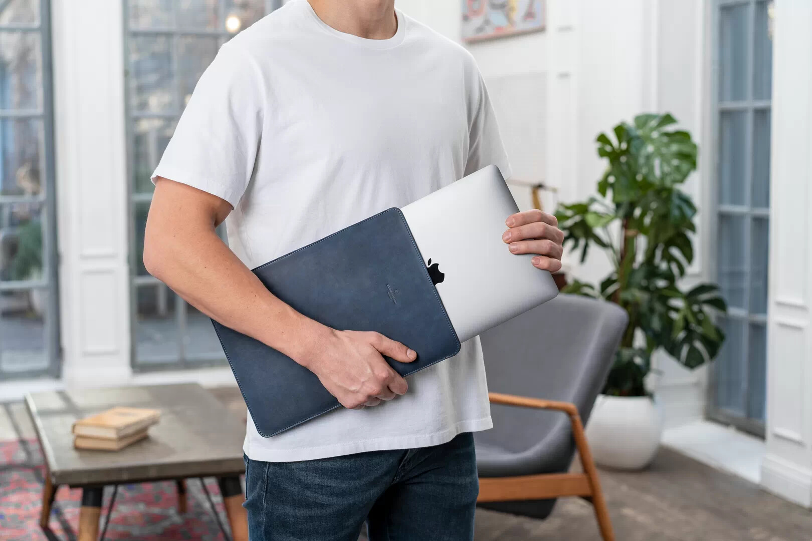 Macbook air leather sleeve clearance