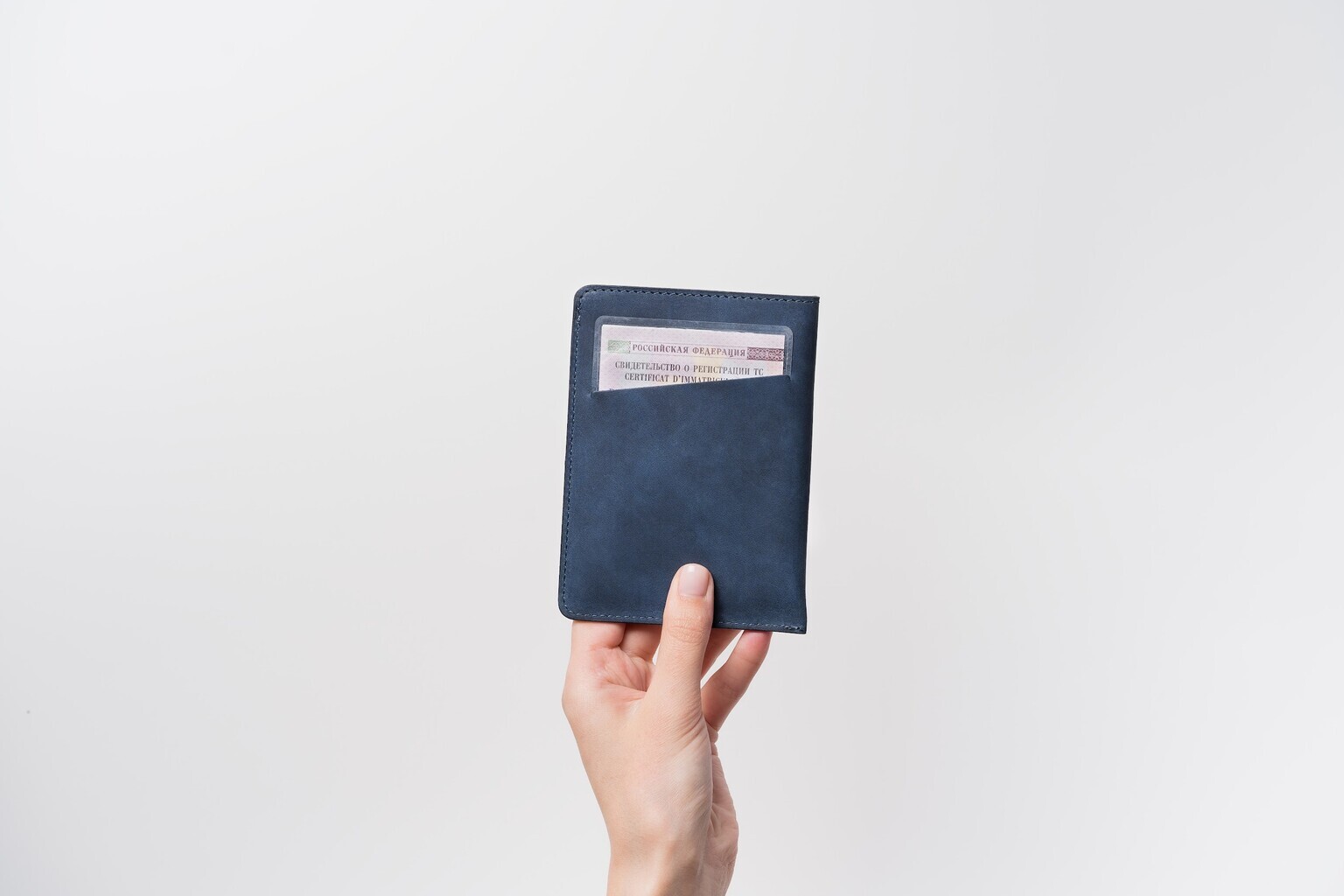 Stoneguard - Leather passport sleeve | 411 - изображение 3