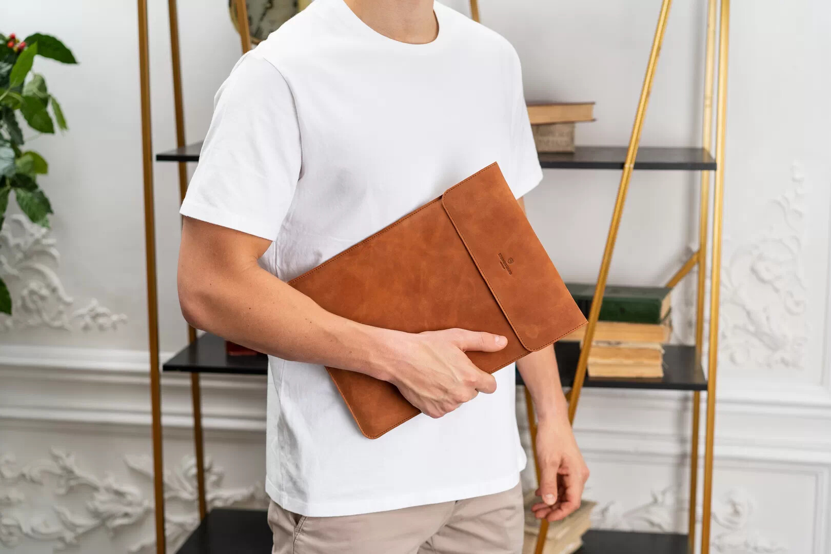 Stoneguard - Leather sleeve for MacBook Air 15 | 531 | Rust - изображение 1