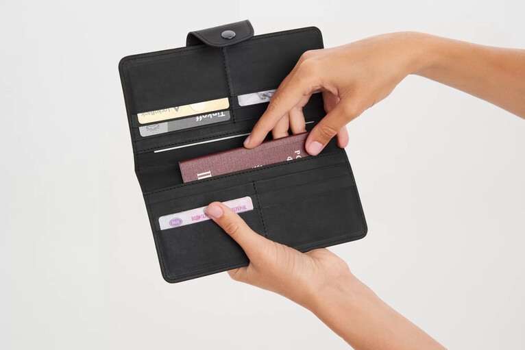 Stoneguard - Leather wallet | 321 | Black - 2