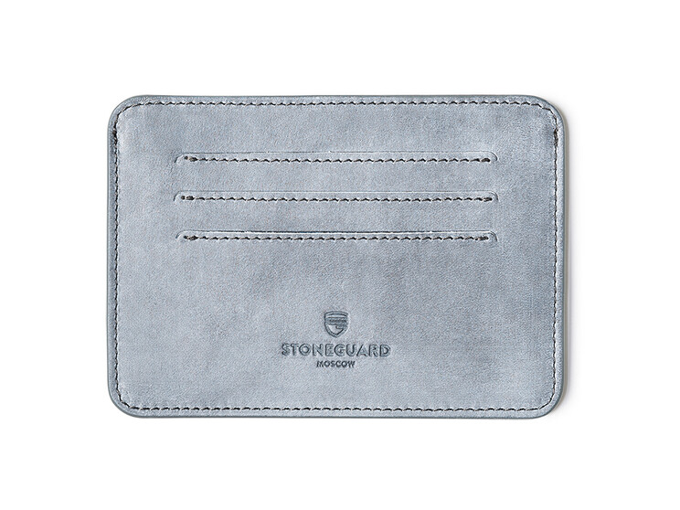 Leather car document holder | 412 | Stone