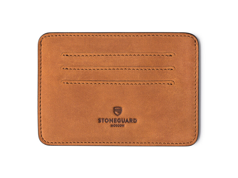 Stoneguard - Leather car document holder | 412 | Rust - 1