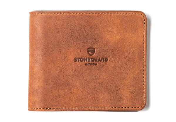 Leather wallet | 311 | Rust