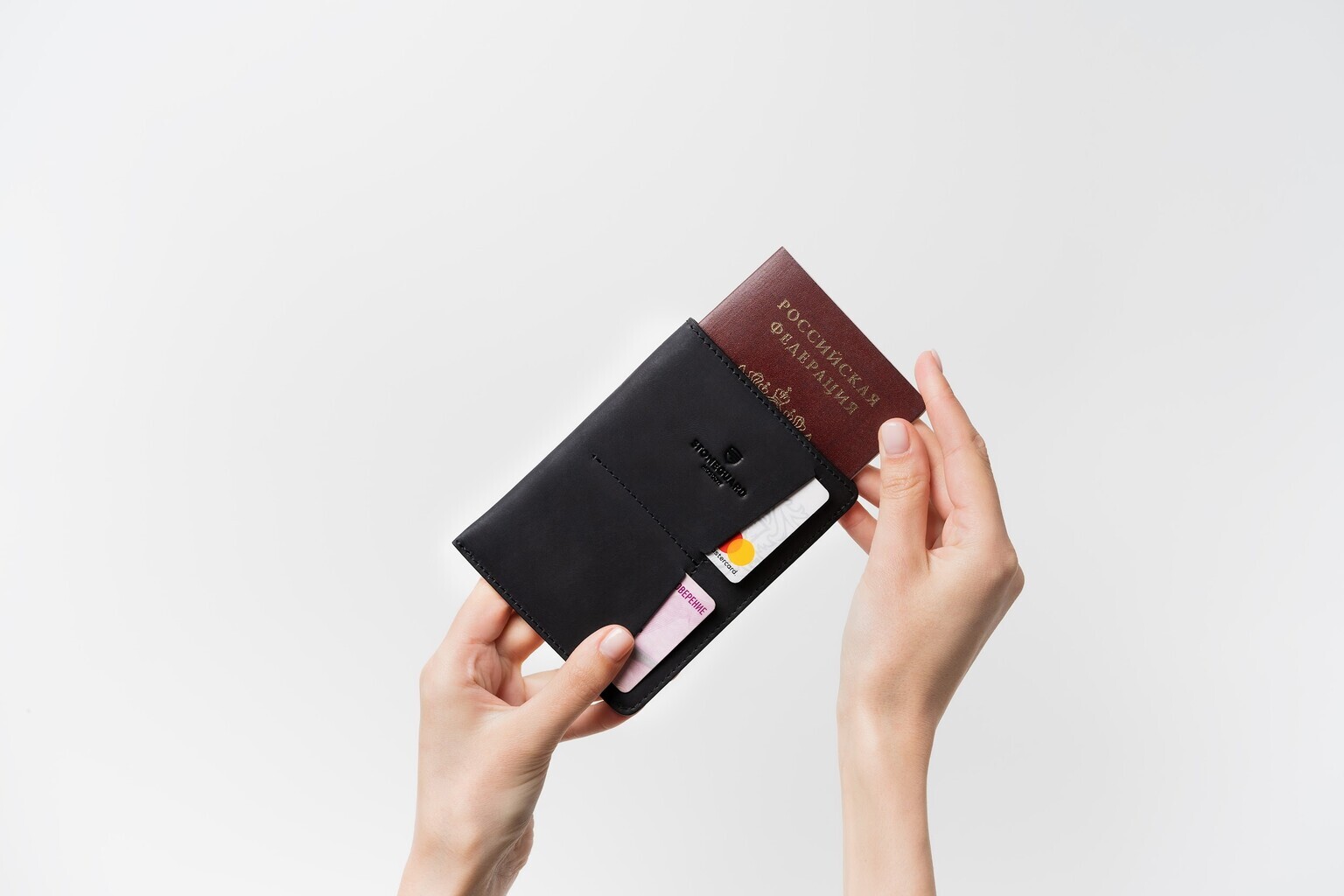 Stoneguard - Leather passport sleeve | 411 - изображение 2
